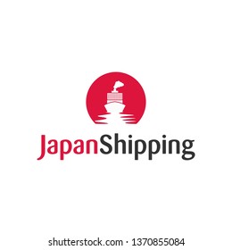 Japan shipping icon