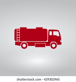 Japan Simple Truck Colored Icon
