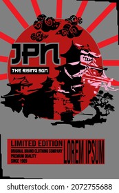 Japan street wear limited edition rising sun code