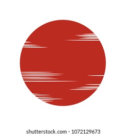 japan symbol vector. free space for text. wallpaper. background.