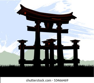 japan temple