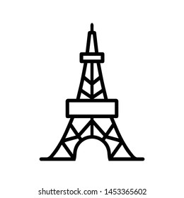 japan tower architecture view icon