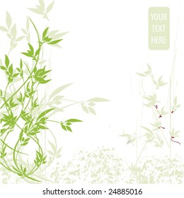 japan traditional abstract floral background