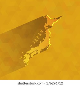 Japan. Vector format