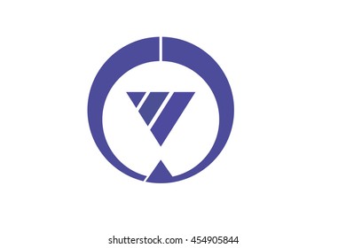 Japan vector image of Tsushima city flag. Proportion 2:3. EPS10.    
