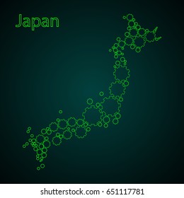 Japan Vector Map
