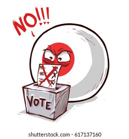 japan voting no
