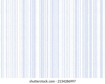 Japandi ice blue  colors modern  abstract Woven linen cloth vector seamless repeat  farmhouse style stripes texture  pattern background. Line striped weave fabric for kitchen towel, tablecloth