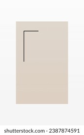 Japandi Neutral Scandinavian Wall Art. Minimalist Modern Japanese Digital Art Poster. Trendy Earthy Aesthetic Wall Decor