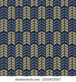 Japanese Arrow Tail Motif Vector Seamless Pattern