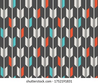 Japanese Arrow Vector Seamless Pattern