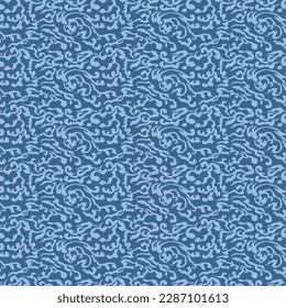  Japanese Art Storm Wave Vector Seamless Pattern