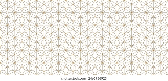 Japanese background with hand drawn line flower pattern vector. Abstract template with geometric pattern for backdrop layout design in oriental style. Chinese banner elements.