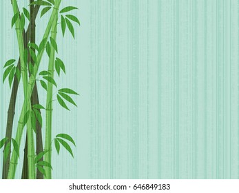 Japanese background image of bamboo