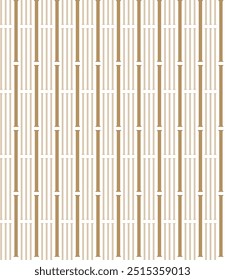 Japanese background with line pattern vector. Abstract template with geometric element. Bamboo backdrop layout design in oriental style.	