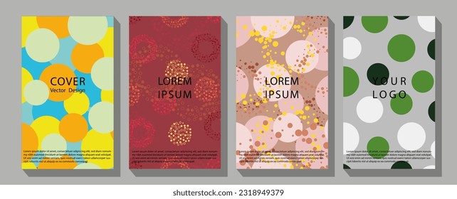 Japanese background with line wave pattern vector.  Leaflet, presentation book cover templates.