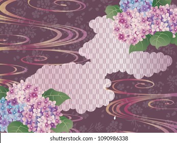 和柄 あじさい のイラスト素材 画像 ベクター画像 Shutterstock