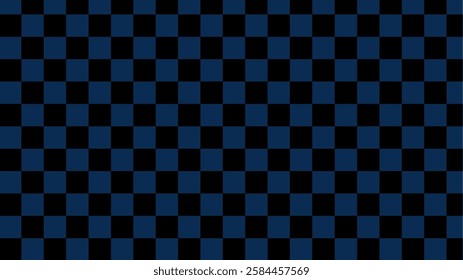 Japanese background: Navy blue and black checkered pattern
