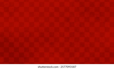 Japanese background: red checkered pattern