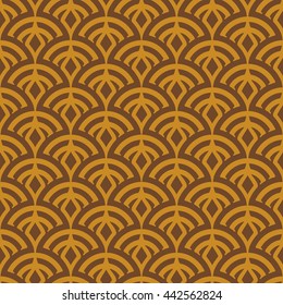 Japanese background. Seamless pattern.Vector.