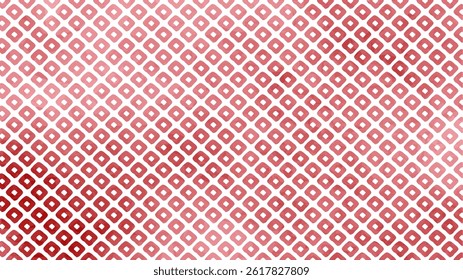 Japanese background: Japanese traditional Diamond Pattern (Kanoko) in red and white