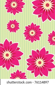 Japanese backgrounds -flower pattern design