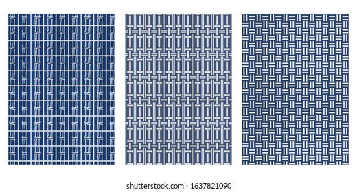 Japanese Bamboo Abstract Vector Background Collection
