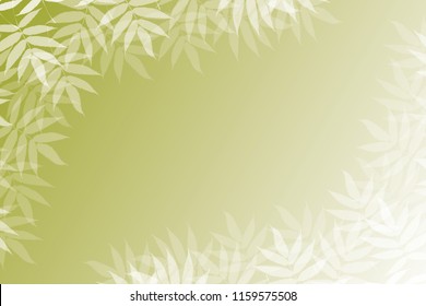 Japanese bamboo leaf pattern