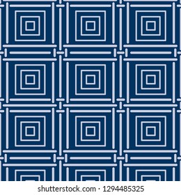 Japanese Bamboo Square Pattern