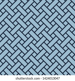 Japanese Basket Weave Seamless Pattern