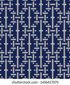 Japanese Basket Weave Seamless Pattern
