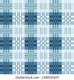 Japanese Blue Weave Vector Seamless Pattern