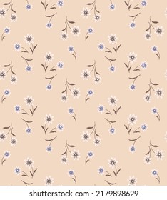 Japanese Bouquet Fall Vector Seamless Pattern