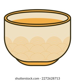 japanese bowl ceramic utensil icon