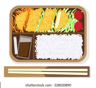 弁当箱 イラスト High Res Stock Images Shutterstock