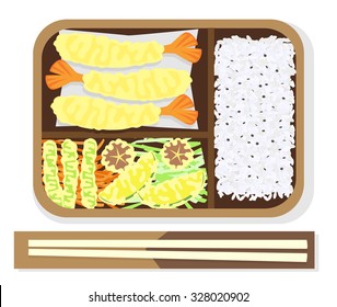 弁当箱 イラスト High Res Stock Images Shutterstock