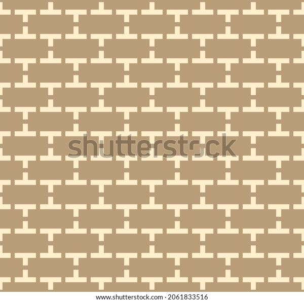 Japanese Brick Wall Vector Seamless Pattern Stock Vector (Royalty Free ...