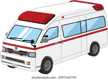 Japanese car. An ambulance is a vehicle used to quickly and safely transport injured and sick people who require emergency transportation to hospitals and other medical facilities.