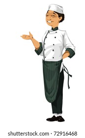 Japanese chef.