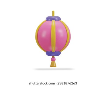 Japanese or Chinese Asian new year lamps icon