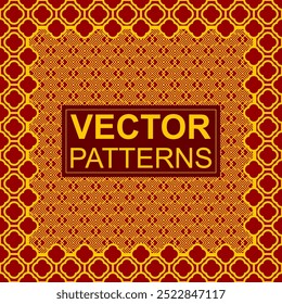 Japanese or Chinese background with hand-drawn line pattern vector. Abstract template with geometric pattern. Pattern backdrop layout design in oriental style. Chinese banner elements.