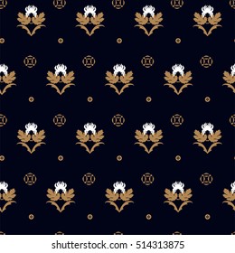 Japanese or Chinese style seamless pattern