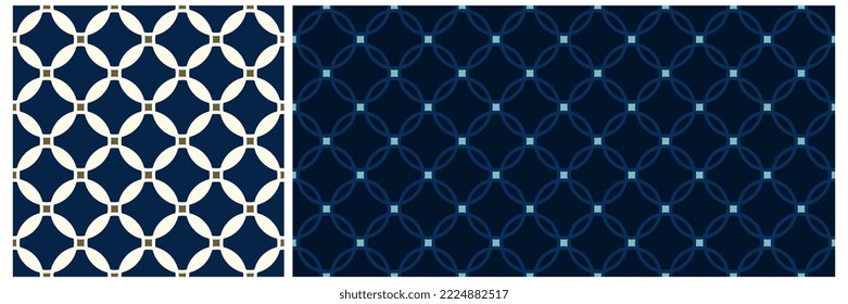 Japanese circle pattern elegant background geometric design abstract round shapes motif. Micro dimond elements monotone texture. Modern geometrical decoration textile fabric swatch allover block print