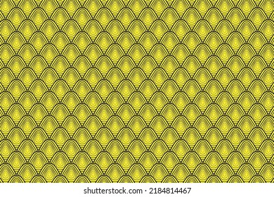 JAPANESE CIRCLE WAVE SEAMLESS PATTERN BACKGROUND