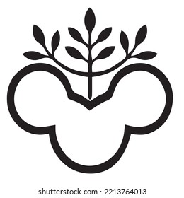Japanese clan kamon crest symbol. Japanese ancient family stamp symbol. A symbol used to decorate and identify people in family. The icon is isolated on a white background.