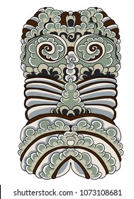 Japanese cloud background for tattoo.