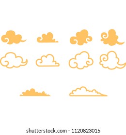 Japanese cloud pattern