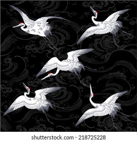 Japanese crane