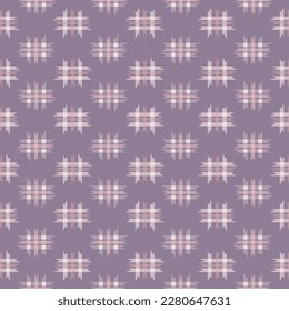 Japanisches Cross-Shape-Motiv-Vektor-Nahtloses Muster
