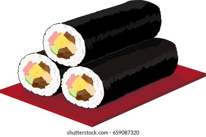 Japanese Cuisine, futomaki
